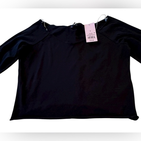 Wild Fable Black Women’s Off-Shoulder Blouse Size Small NWT - Picture 8 of 14